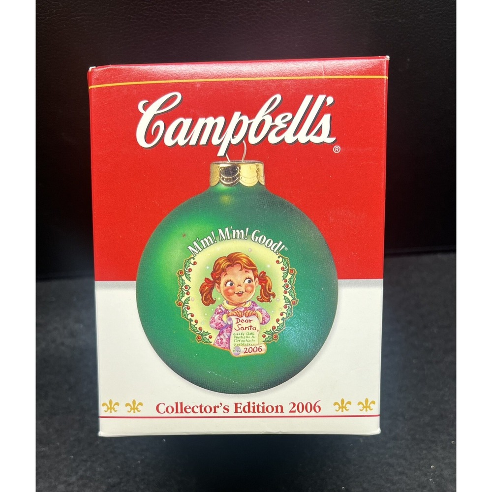 Campbell's Christmas‎ Ornament 2006 Collector's Edition Campbell's Soup
